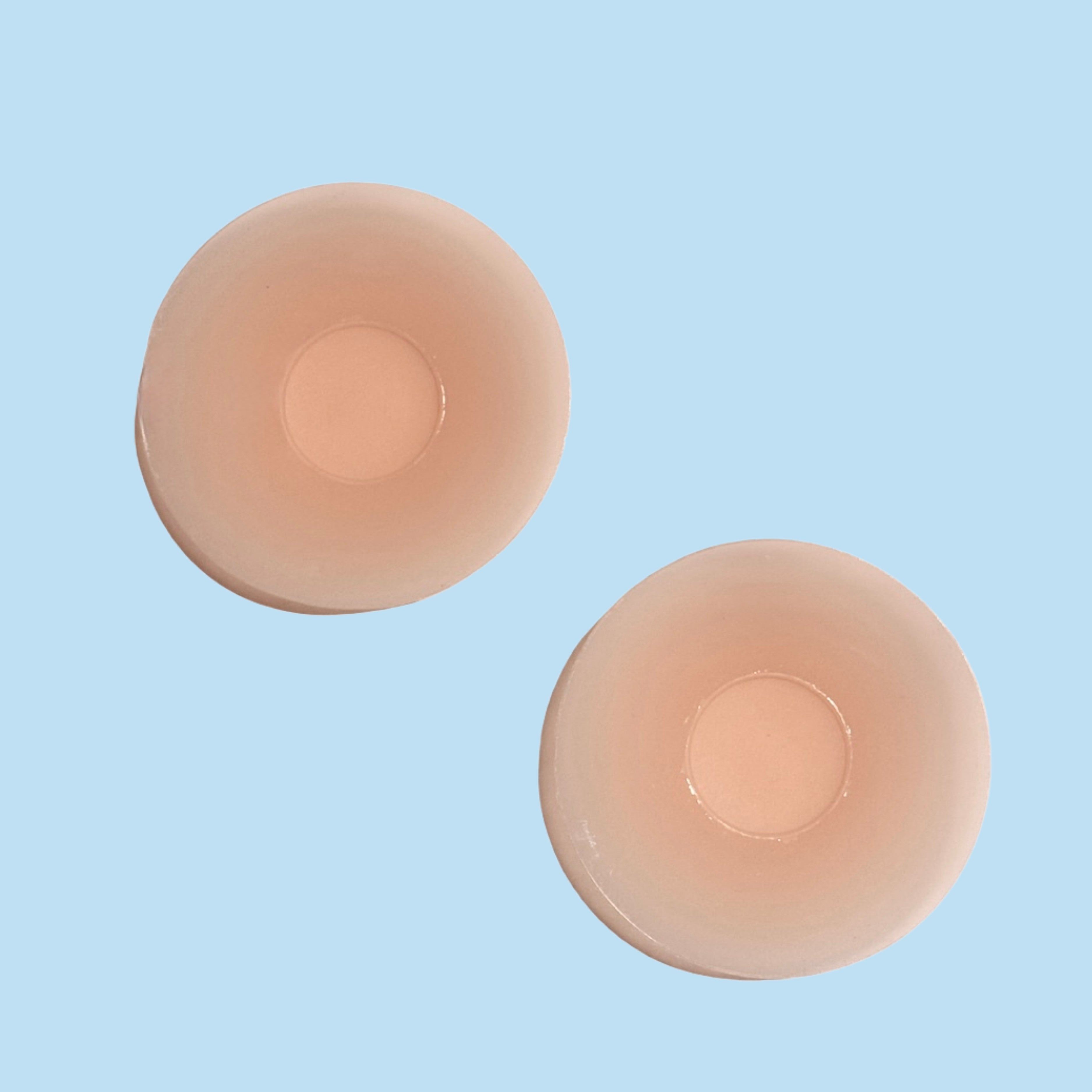 Cubrepezones de Silicona Reutilizables Nude